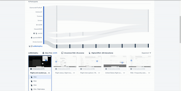Opening a video modal at the moment of interest