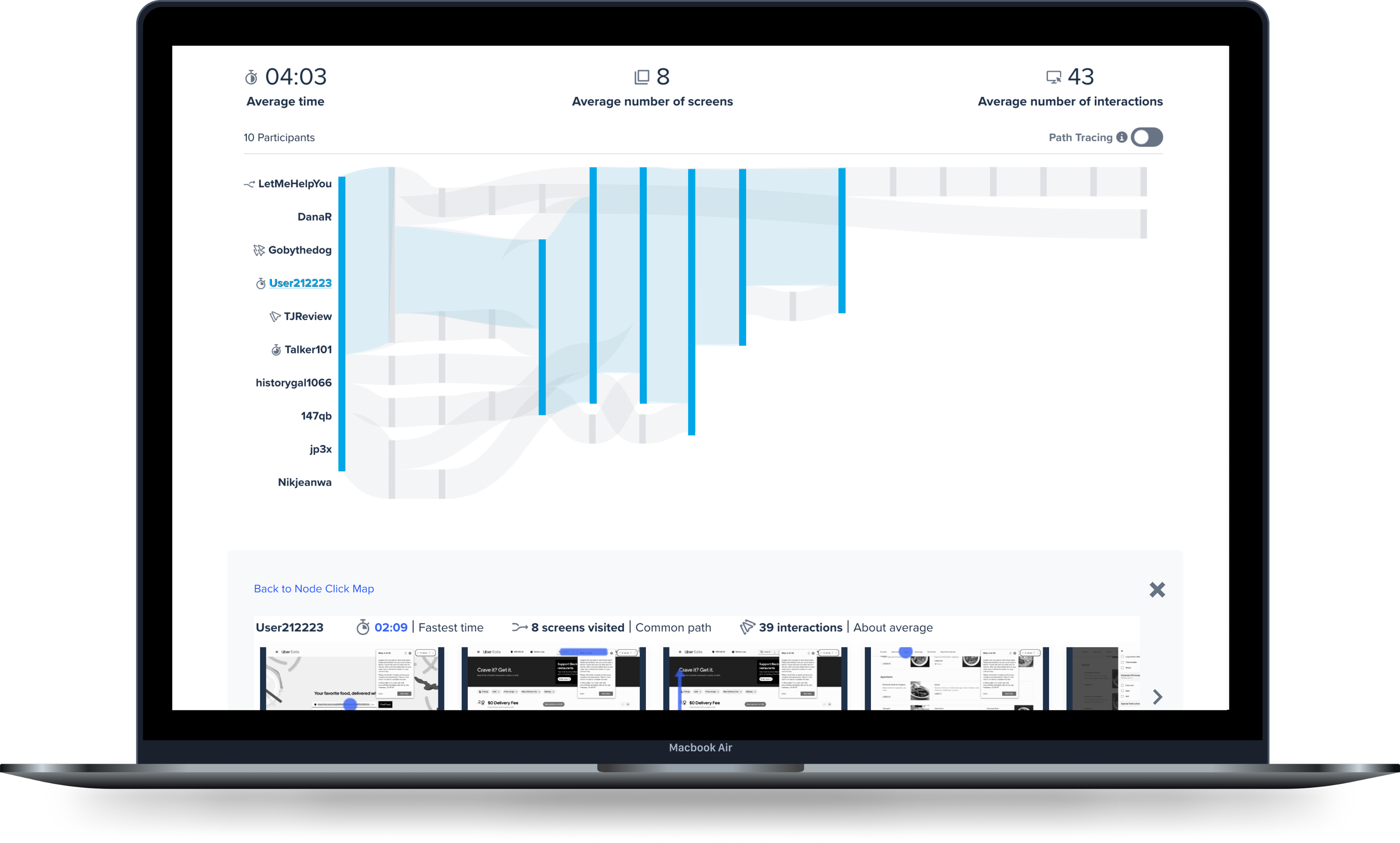 Interactive Path Flows case study